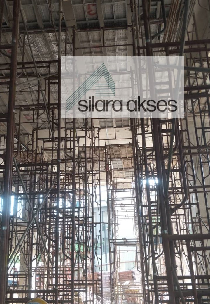 Design, Supply & Install A-FRAME Type Scaffolds At Senada Residence, Bukit Kiara